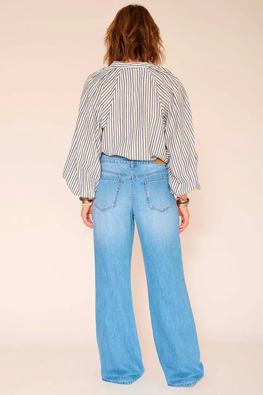 JEAN THE CRAWFORD SHIBUYA-BLUE - MIDWEST WASH