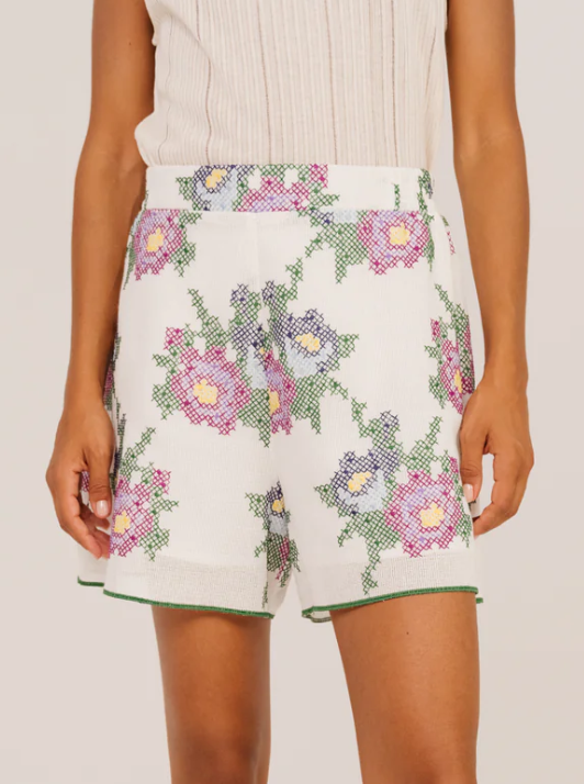 SHORT BRODÉ LILO / POLO