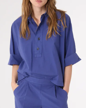 CHEMISE JODIE BLEU