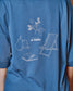 TEE SHIRT IMPRIME IDA-DAISY1 MARINE