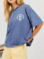 T SHIRT FEMME SUPER TACOS BLEU NUIT