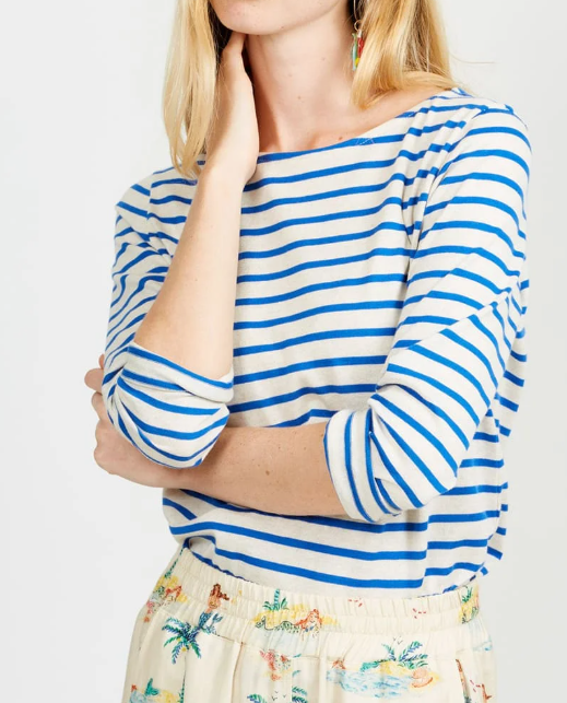 MARINIERE FEMME E25WT06 BLEU ELECTRIC