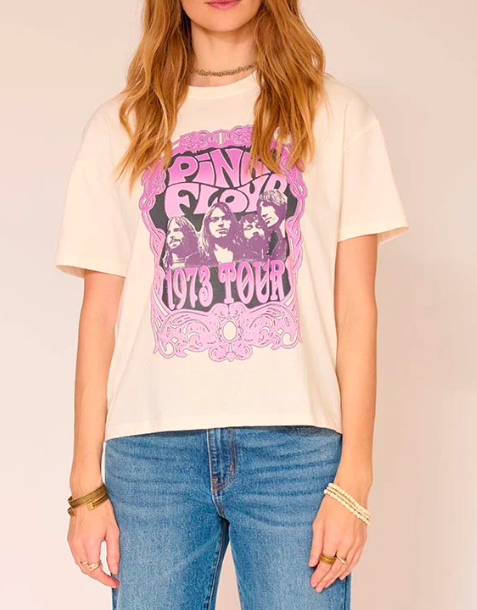 T-SHIRT TAMAR PINK FLOYD-NATURAL