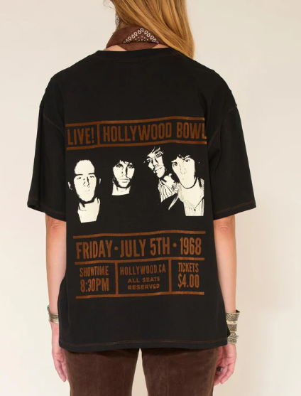 T-SHIRT TAMINO DOORS BLACK