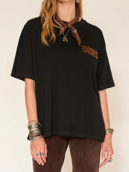 T-SHIRT TAMINO DOORS BLACK