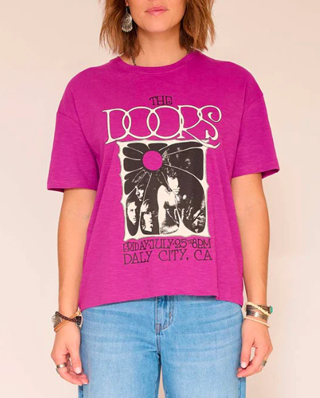 T-SHIRT TILDA DOORS-VIOLET