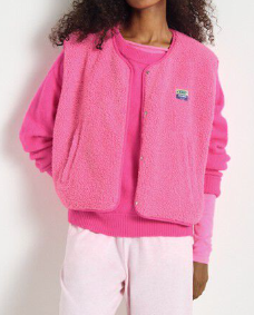 VESTE MC HOK16BH24 PINK ACID CHINE