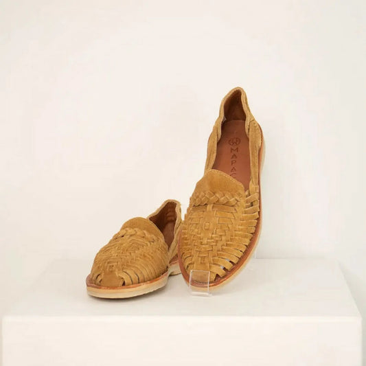SANDALES ALEGRE SUEDE CAMEL