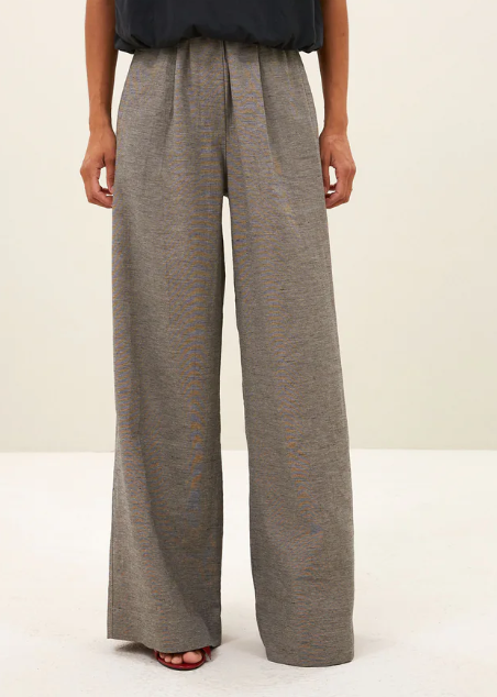 Benji Melange Pants Charcoal Melee