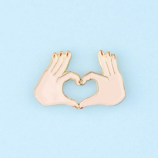 Pin's Amour - Blanc