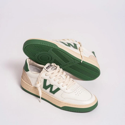 BASKETS LEGACY 25500-565 GREEN SUEDE WOMAN