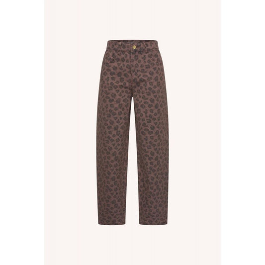 Pantalon Lew Cheetah Chocolate - Chocolate Brown