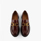 MOCASSINS NAOMY CUIR GLACE WHISKY