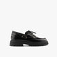 MOCASSINS HENRIETTE CUIR GLACE NOIR
