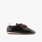 BASKETS JULIETTE CUIR VINTAGE MARRON