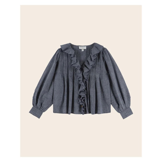 BLOUSE KHADI VOLANT IDA-ENISE2 OSLO