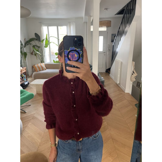 Gilet coloris Bordeaux