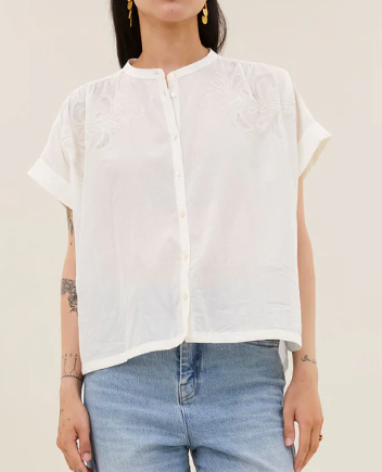 Ally Blouse Off White