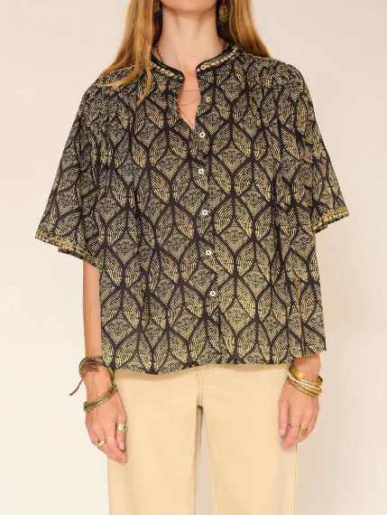 Blouse CABILLY BLACK