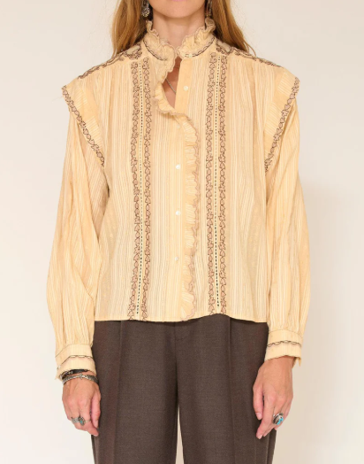 BLOUSE CAMELITA NUDE