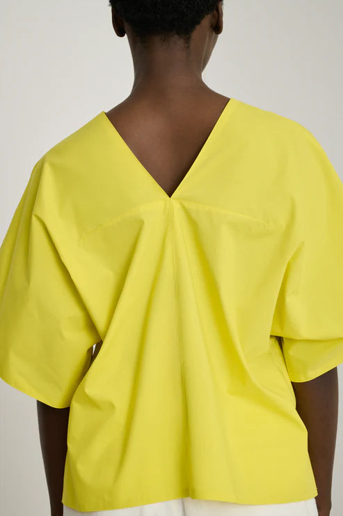 BLOUSE DENISE JAUNE CITRON