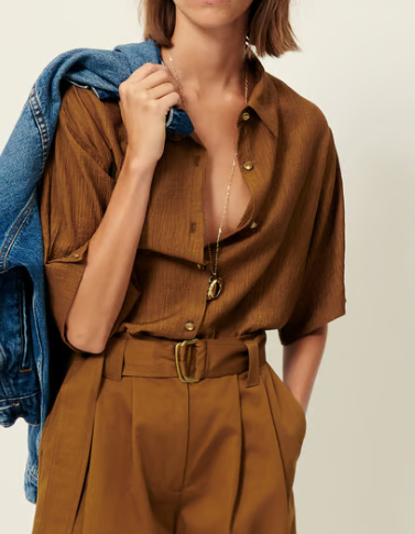 BLOUSE KALYA-Bronze