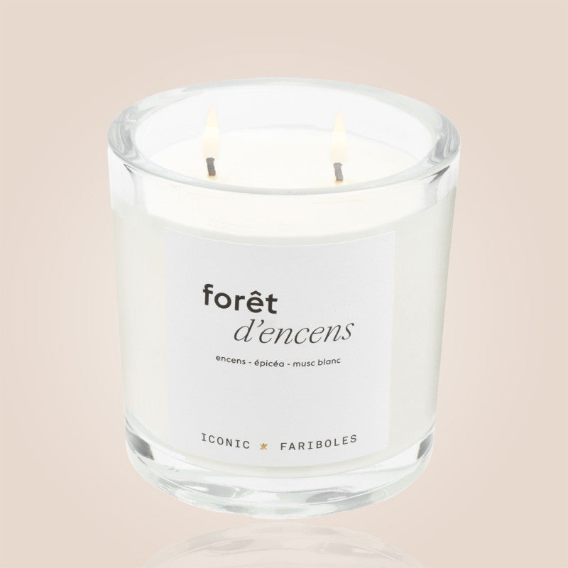 BOUGIE ICONIC FORET D'ENCENS 320 G