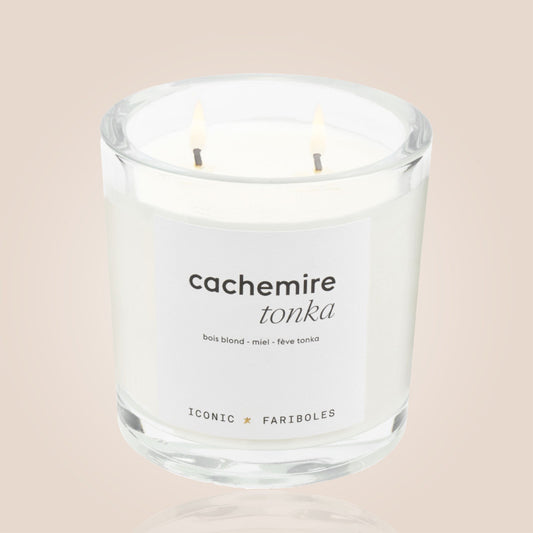 BOUGIE ICONIC CACHEMIRE TONKA 320 G