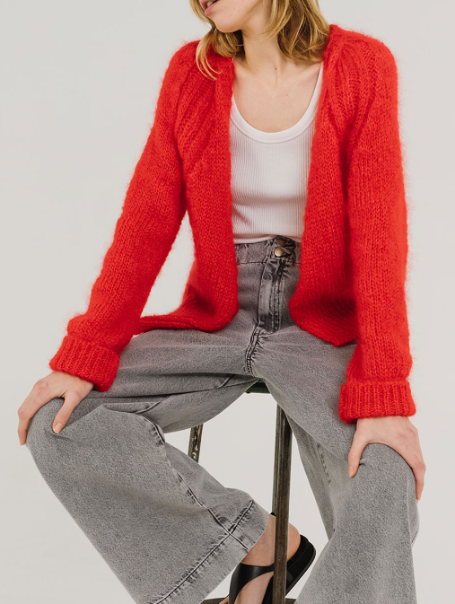 CARDIGAN DJOEY CHERRY