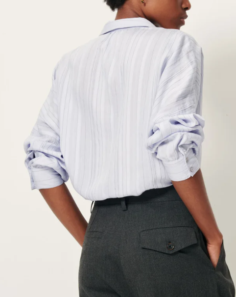 CHEMISE BOTAN CELESTE