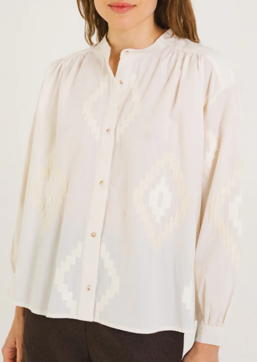 BLOUSE ELLA/ASTRA ECRU