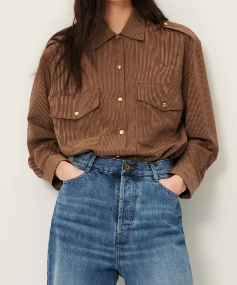 CHEMISE HONORIA Nutsand