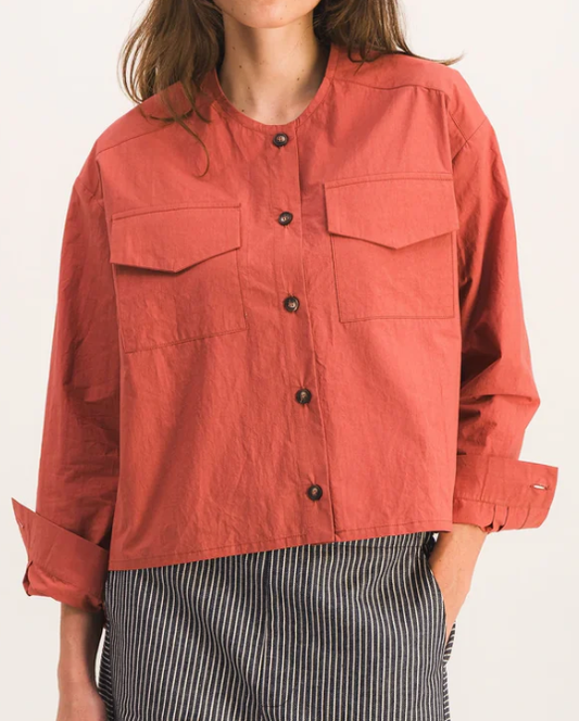 CHEMISE IRENE POP BRIQUE