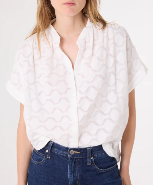 BLOUSE LOUISON / CARIOCA BLANC