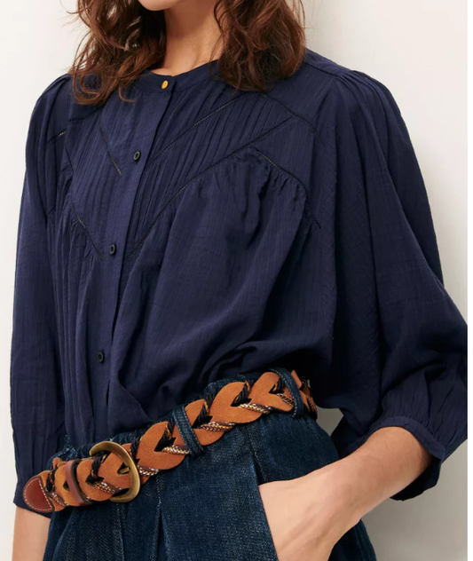 CHEMISE SAVI INDIGO
