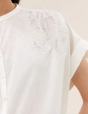 Ally Blouse Off White