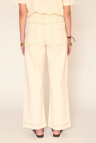 Jean THE FRIDA Sunset Drill NATURAL