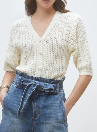 GILET GALAMA 63-CREME