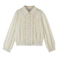 BLOUSE VINTAGE BRODEE IDA-CHARLINE  CREME