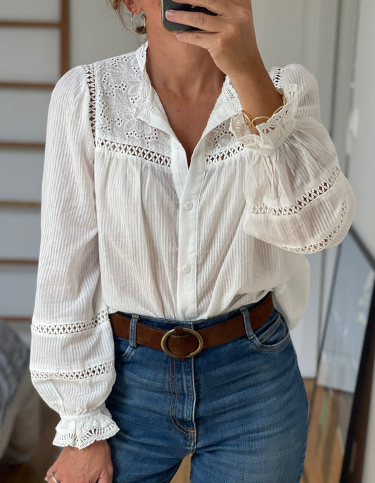 CHEMISE 521093 BLANC