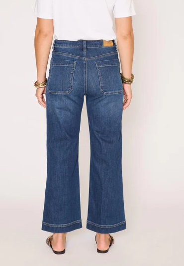 JEAN THE FRIDA WILSON-BLUE - TEXAS WASH