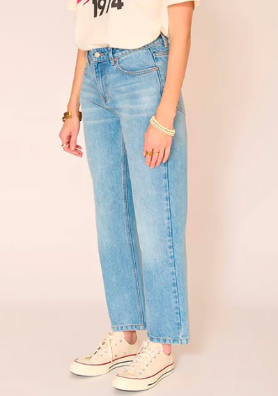 JEAN THE MORRISON AUTHENTIC-BLUE - TRAVIS WASH