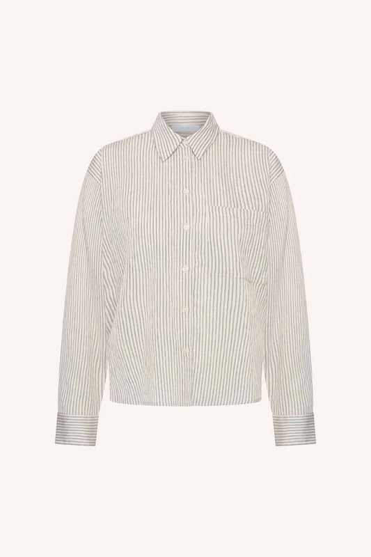 Chemise Lise - Jet Black Stripe
