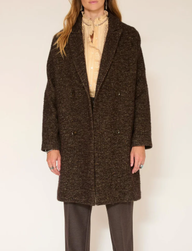 MANTEAU MARTICA BROWN