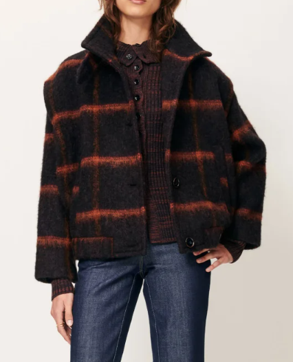 MANTEAU PAOLINO Navyrust