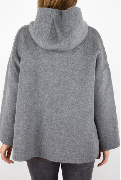 MANTEAU VESPER COL 04 GREY