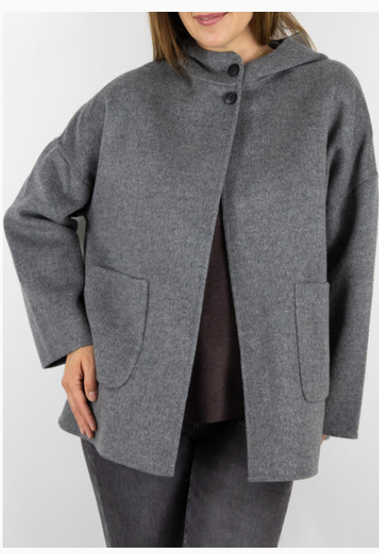 MANTEAU VESPER COL 04 GREY