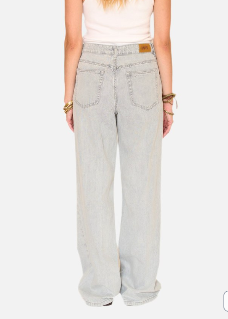 Jean POKA Tokyo Black Denim GREY San Antonio Wash