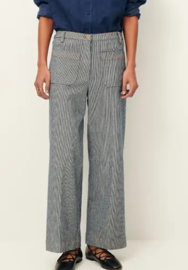 PANTALON ALDRICKS-Coutil Blue
