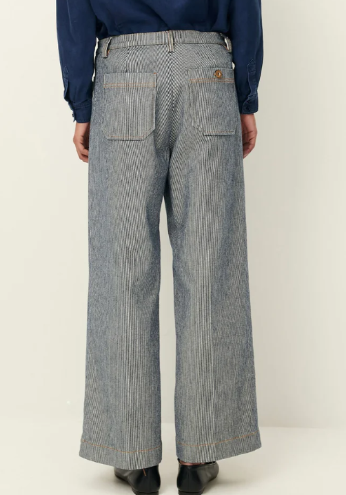 PANTALON ALDRICKS-Coutil Blue